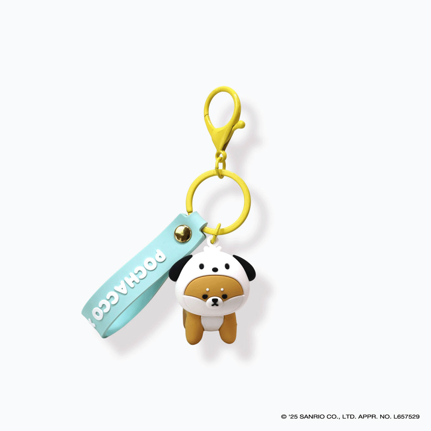 なかよしPVCキーホルダー ポチャッコ×柴犬