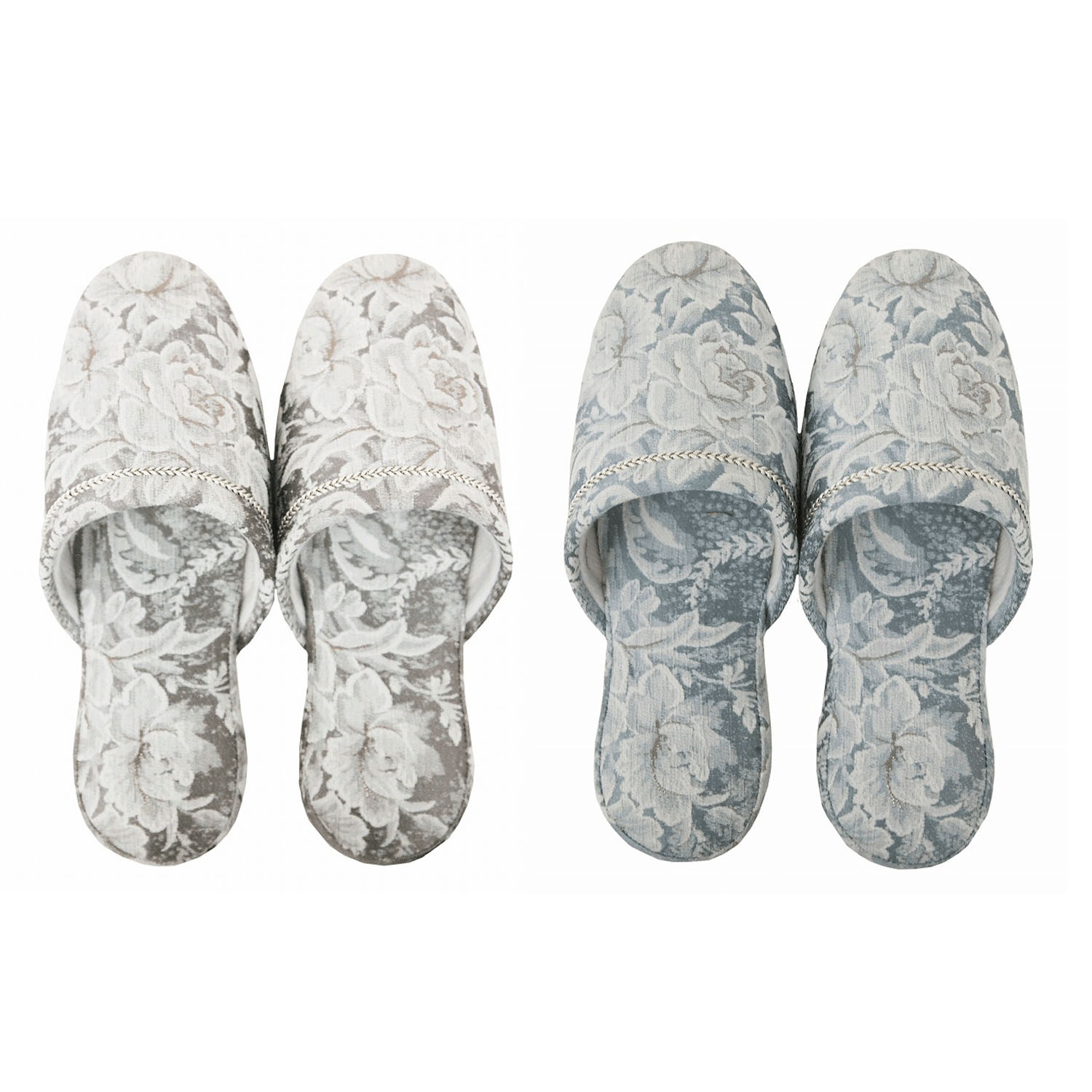 アイスフラワー吊り込みスリッパ - 画像1