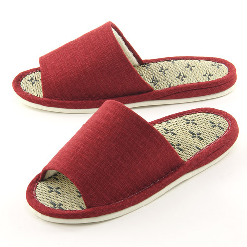 十字紋畳中 スリッパM - 画像2