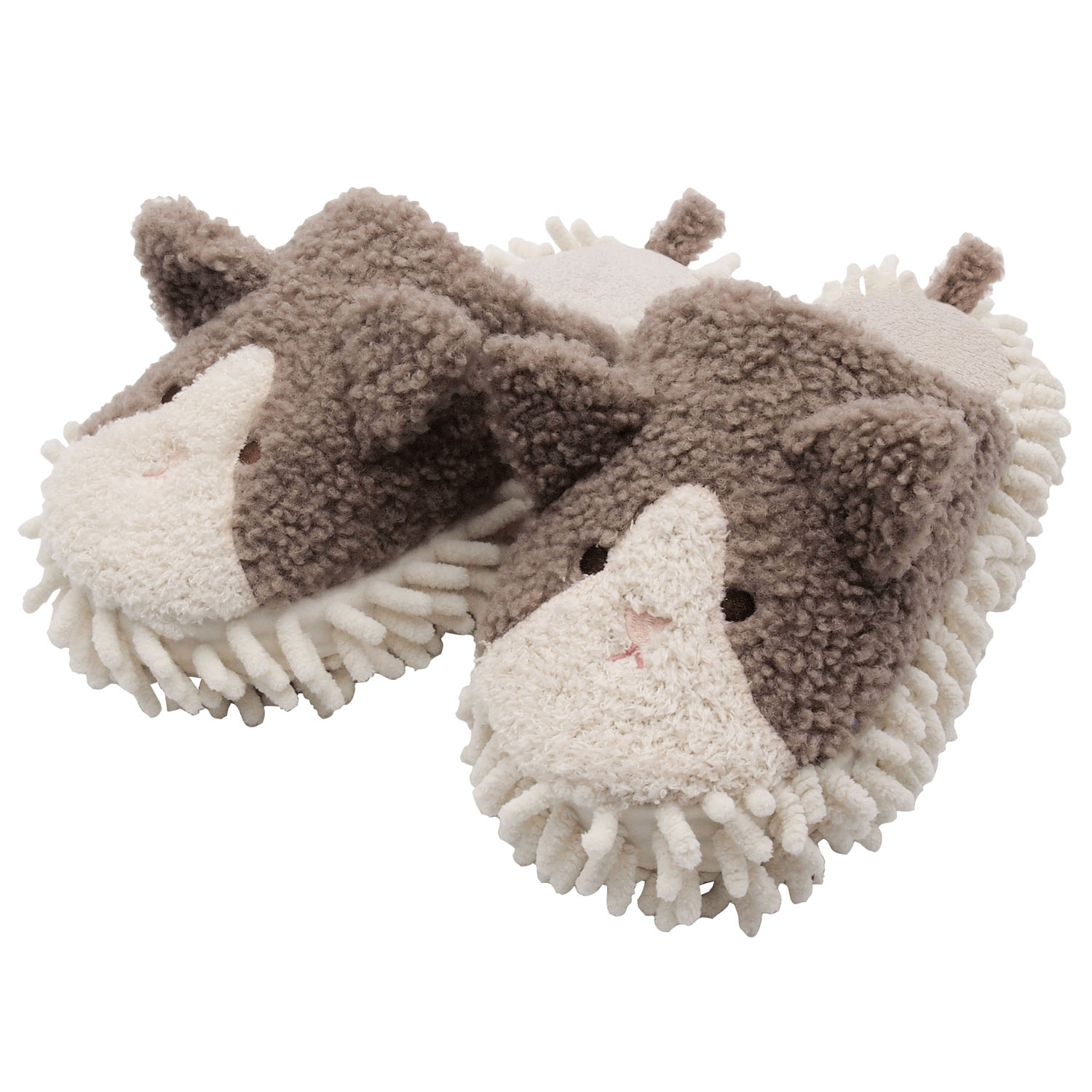 お掃除スリッパ ネコ - 画像1