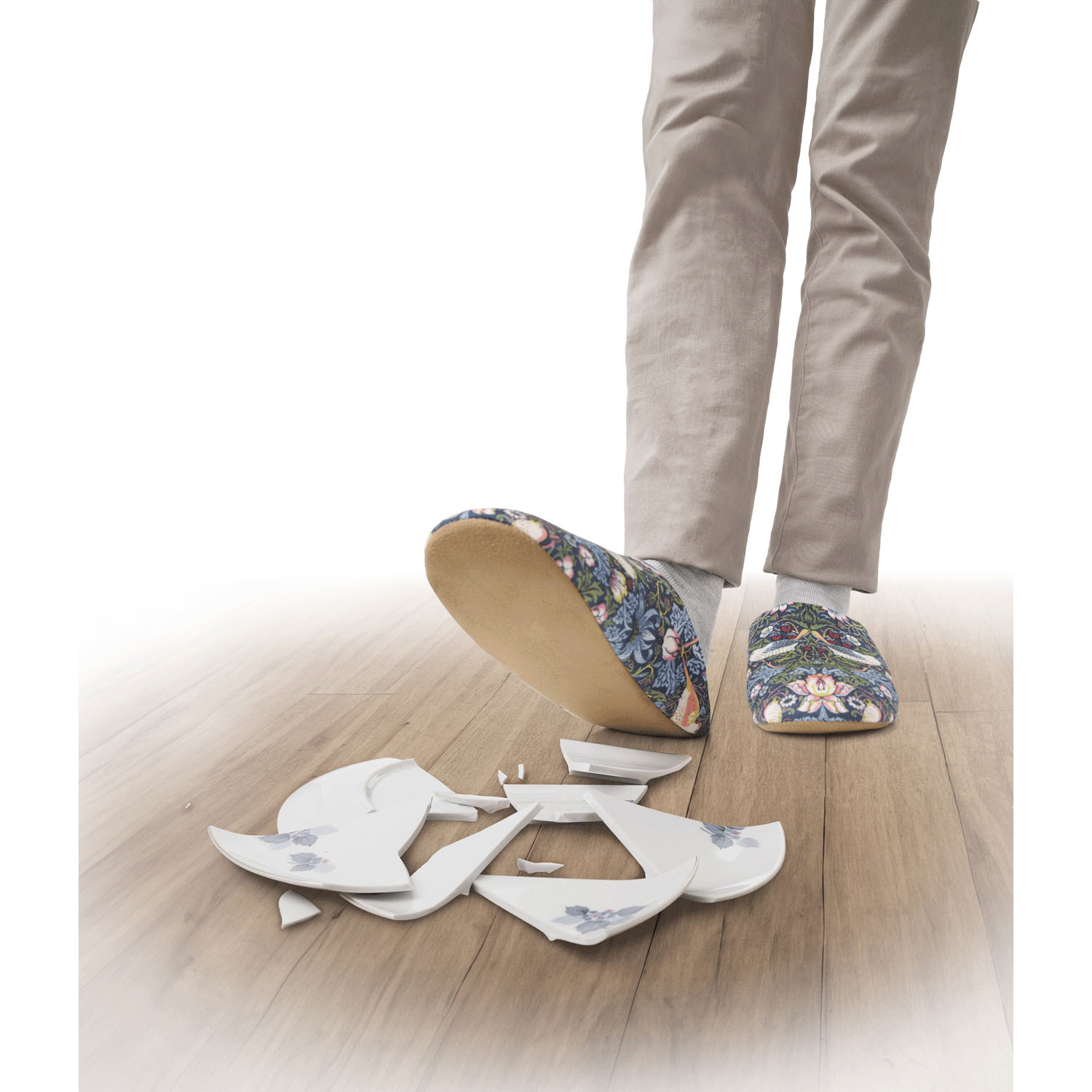 【防災スリッパ】モリスワールドコレクション ルームスリッパ - 画像8