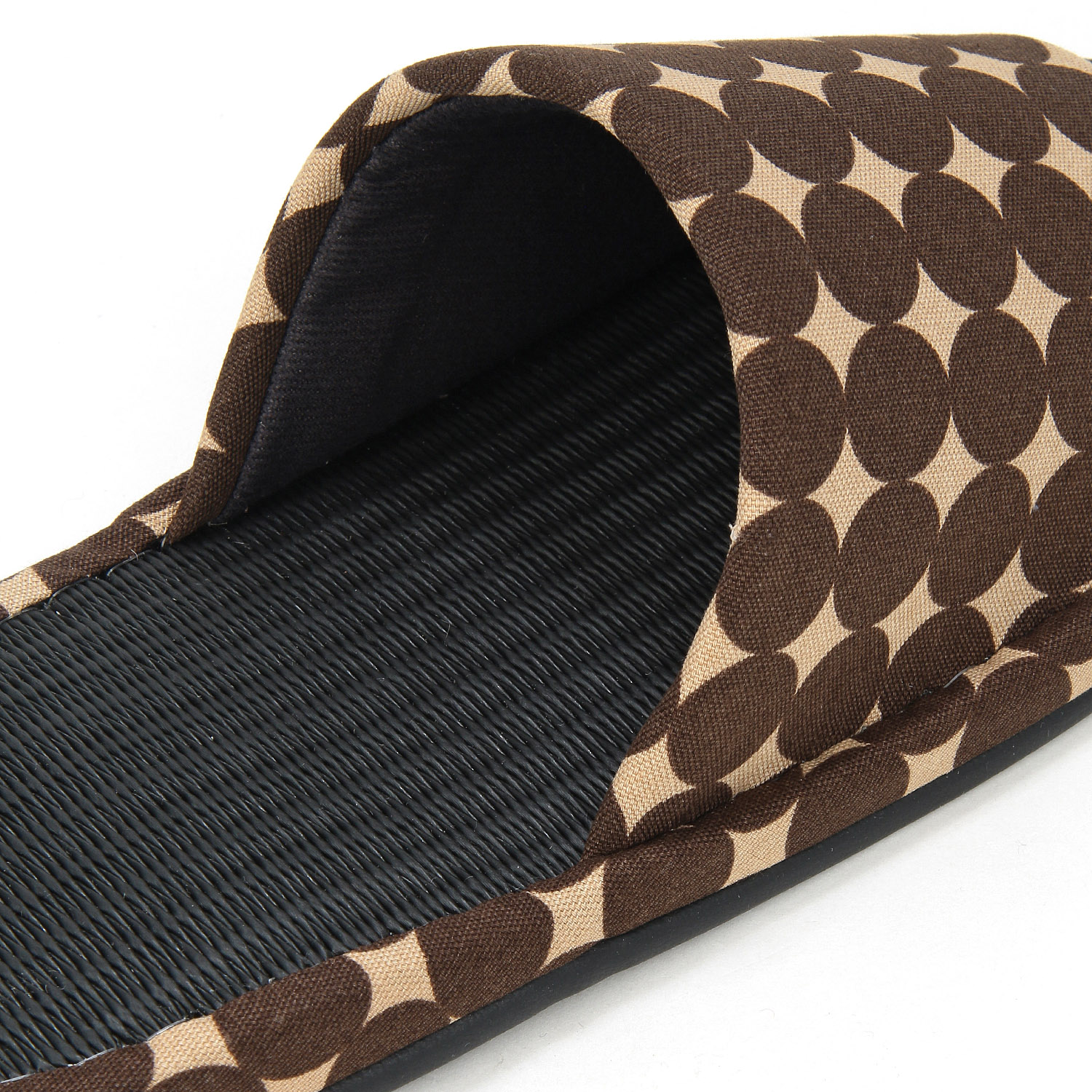 マーブルドット炭中スリッパM - 画像3