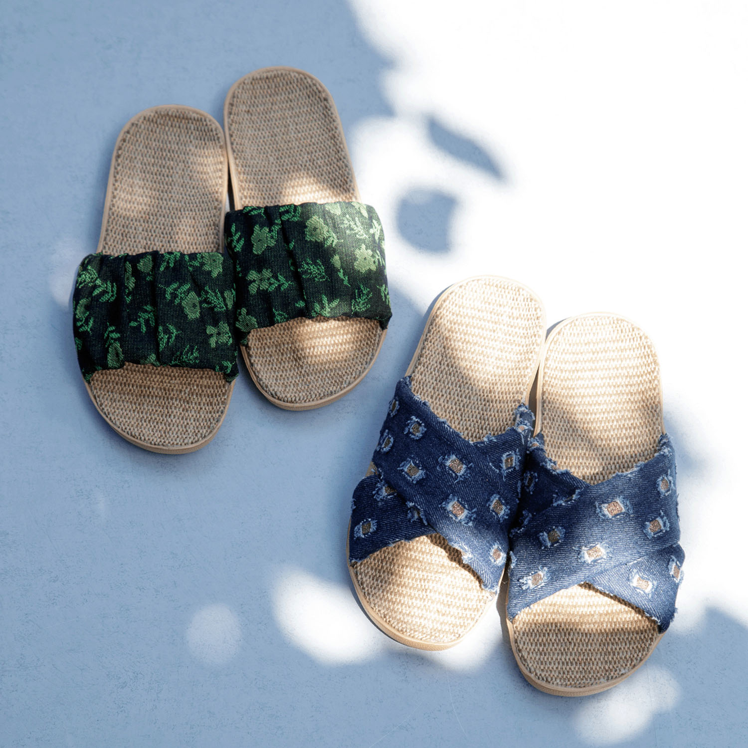 インアウトデニム スリッパ - 画像1