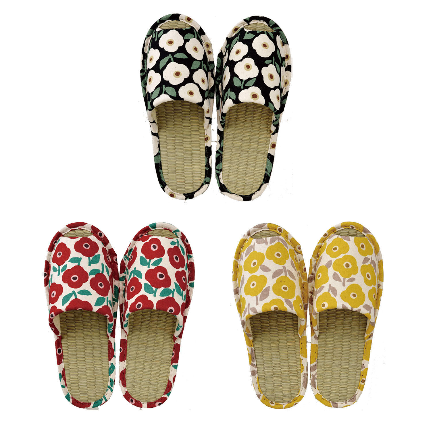 ピュブロッサム い草スリッパ - 画像1