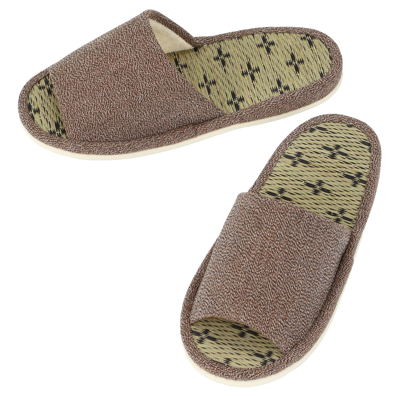 十字紋畳中スリッパM