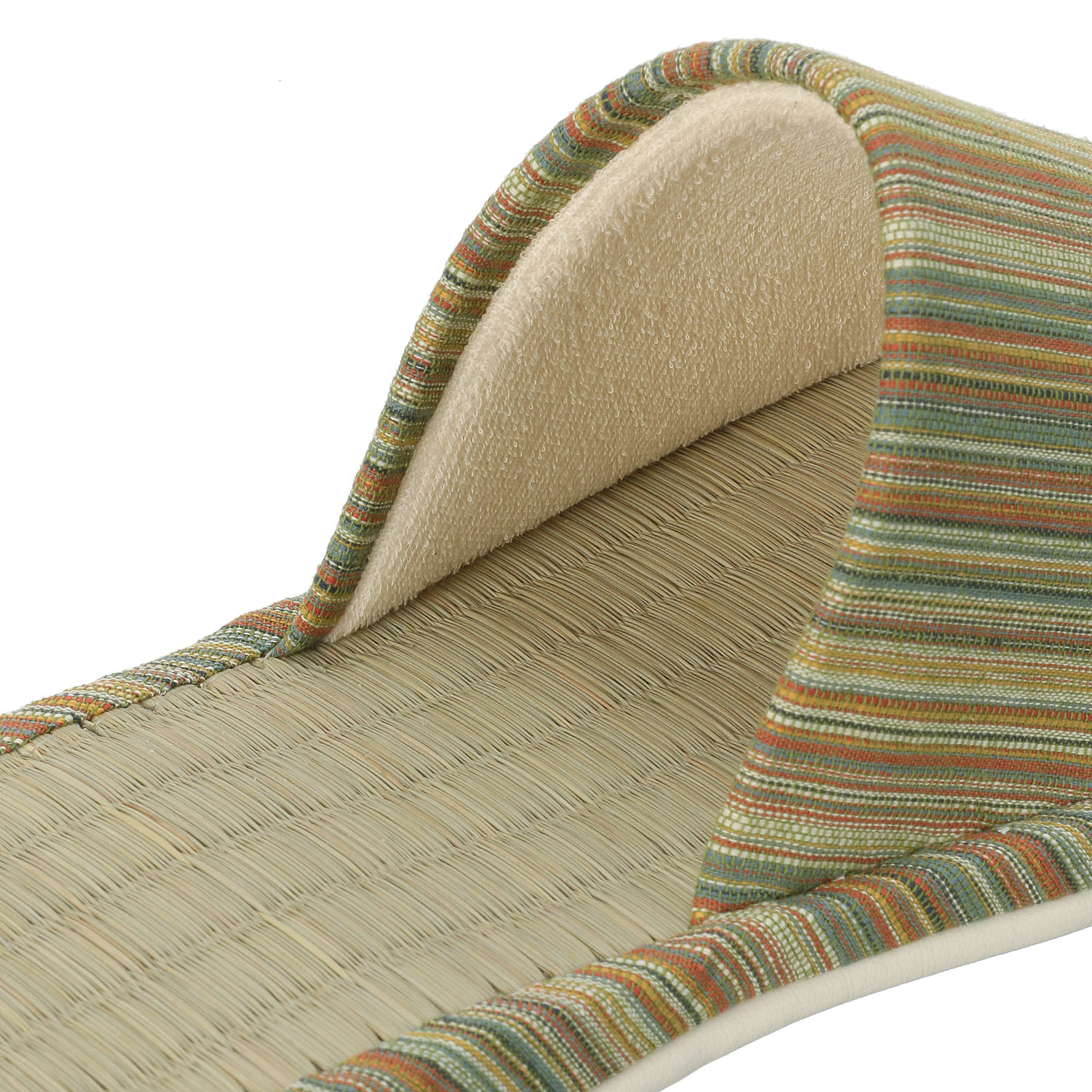 しじらボーダー畳中スリッパL - 画像4