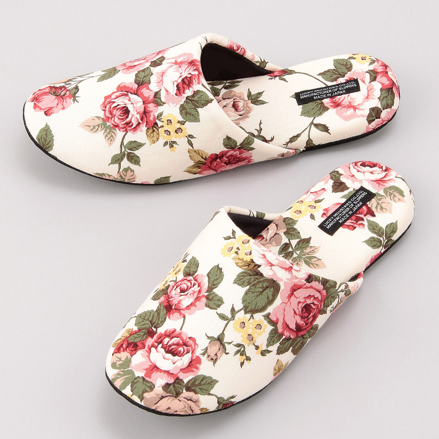 エレガントローズソフトスリッパ - 画像2