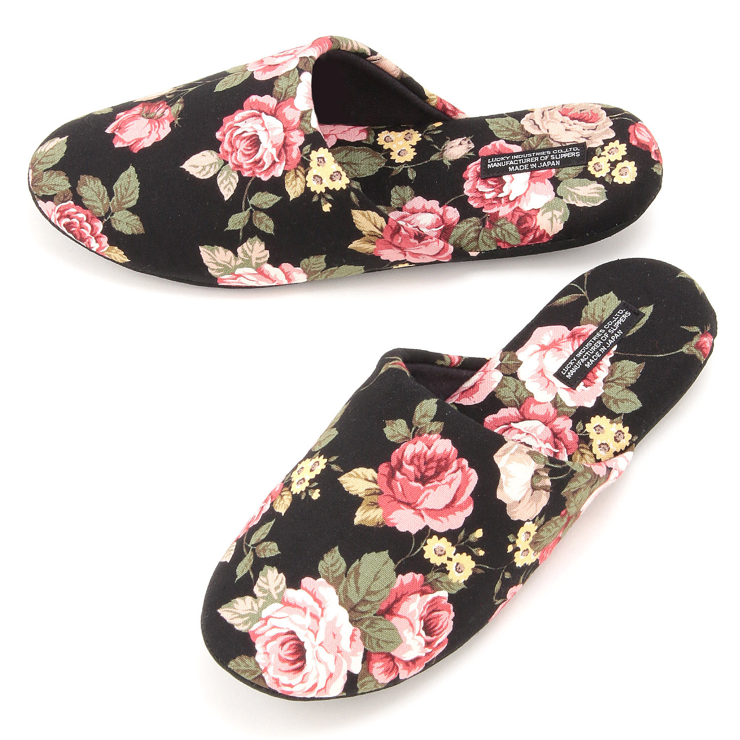 【15：次回納期未定】エレガントローズソフトスリッパ - 画像3