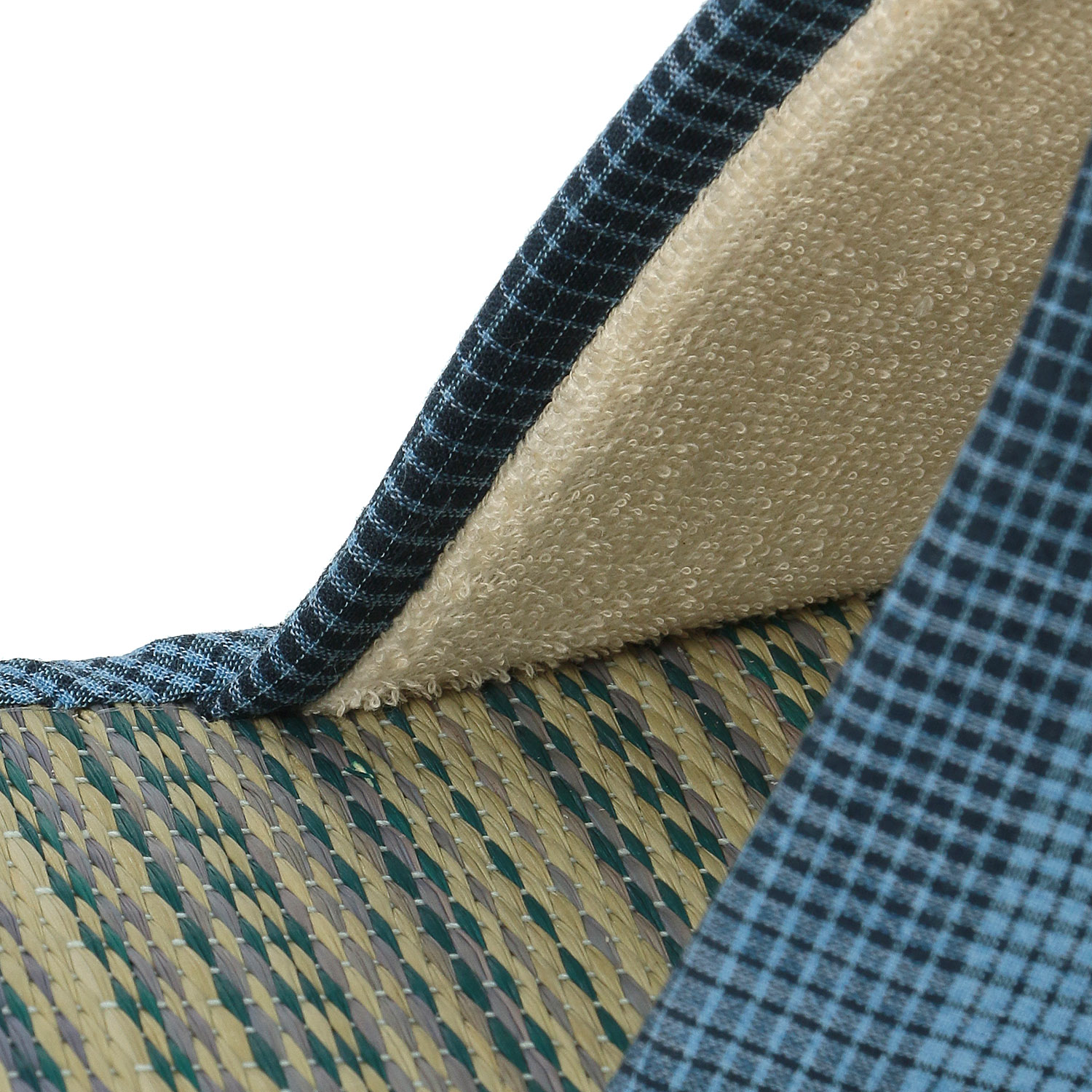 格子柄畳中スリッパL - 画像5