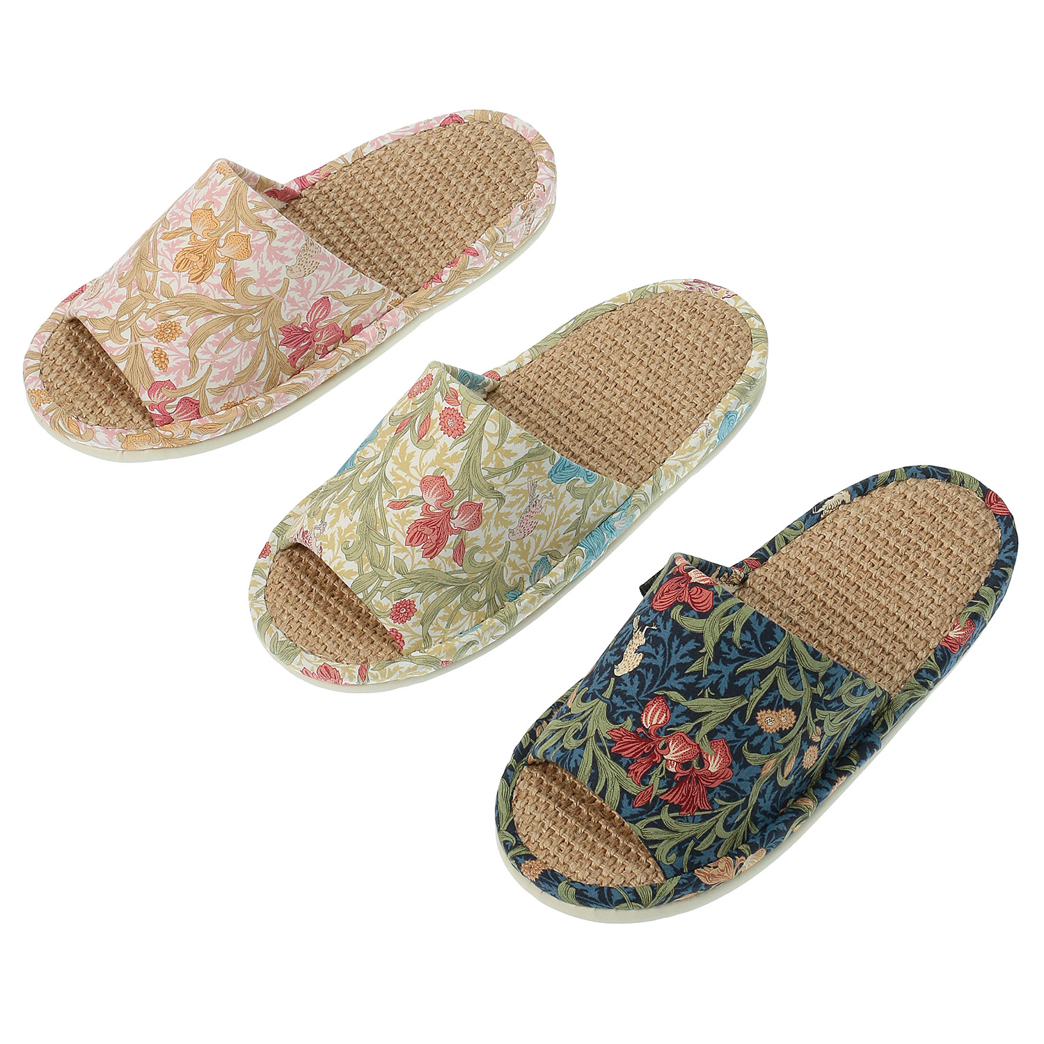 Fabric by BEST OF MORRIS 麻中スリッパ - 画像1