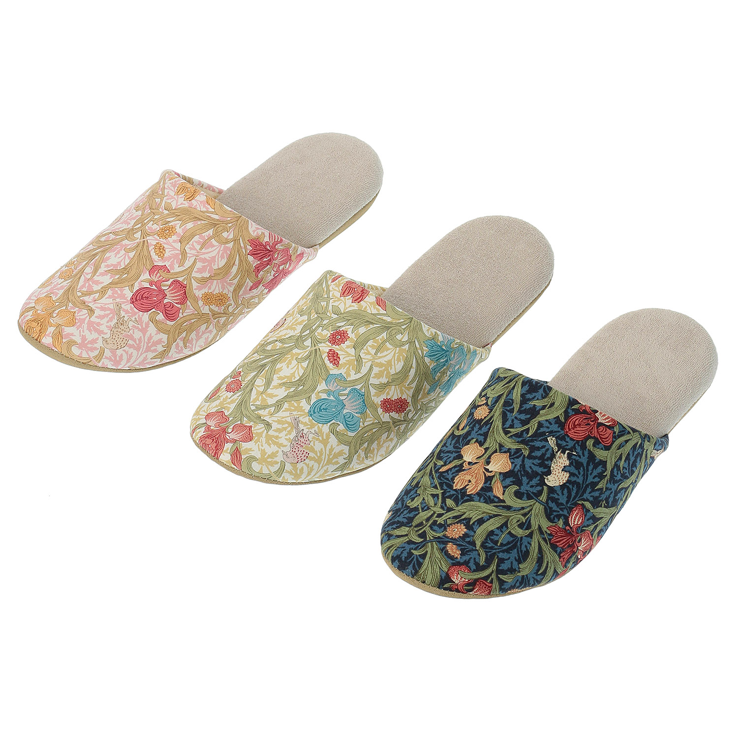 Fabric by BEST OF MORRIS ソフトスリッパ - 画像1