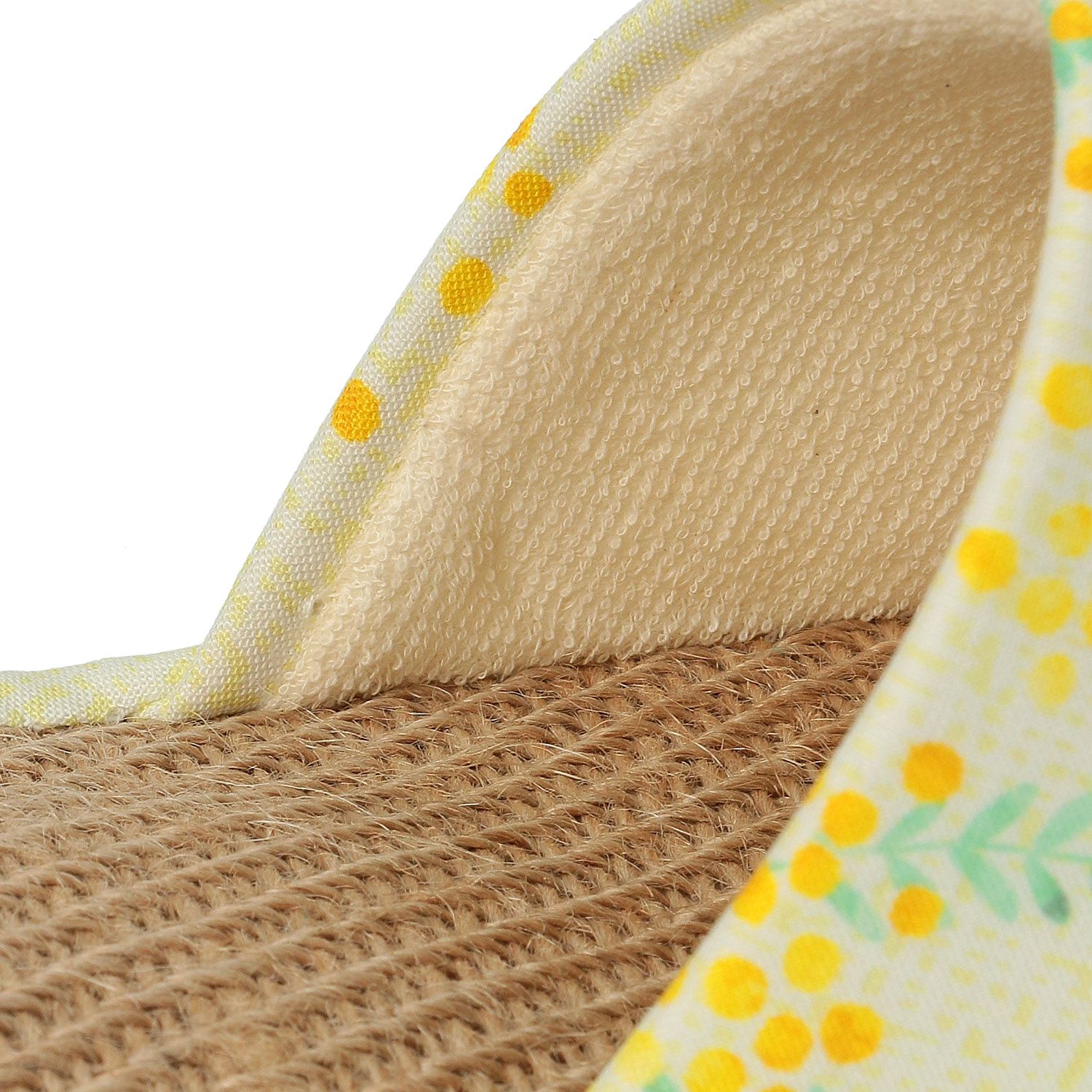 ミモザ麻中スリッパ - 画像5