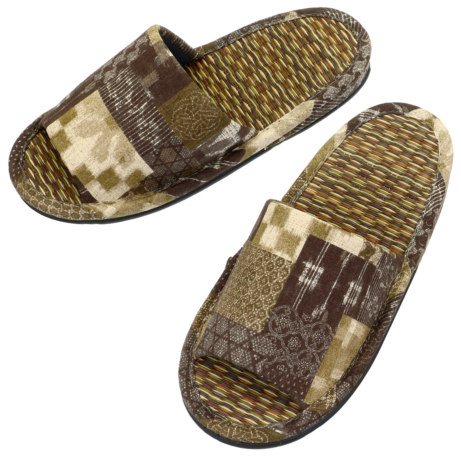 和模様畳中スリッパ - 画像1