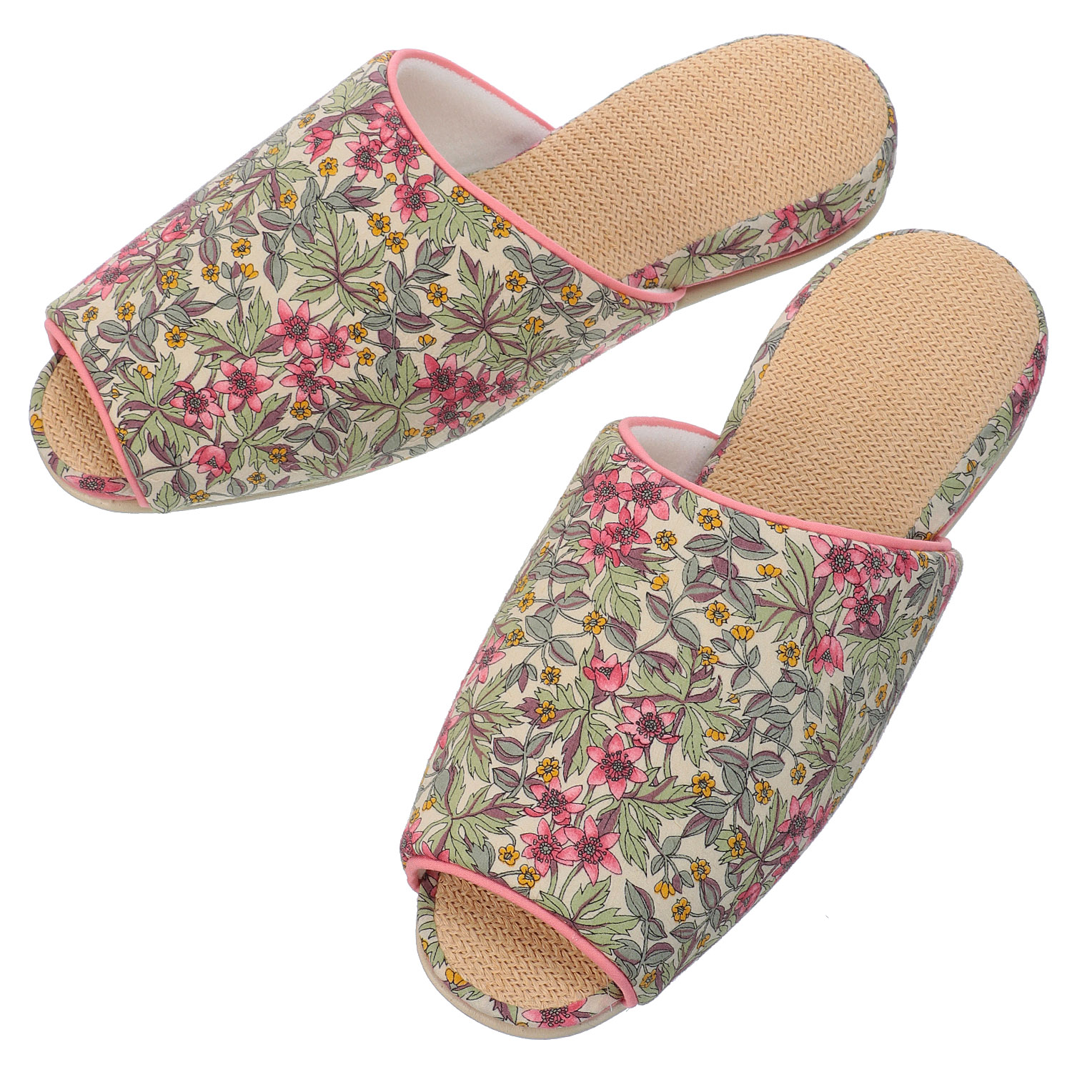 リバティ吊り込みスリッパ - 画像2