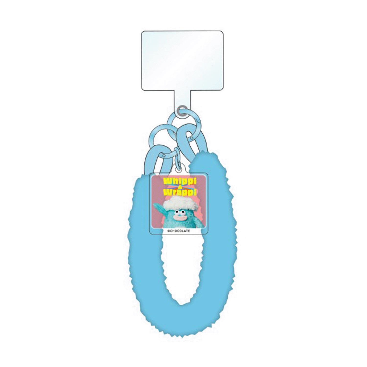 ホイッピ＆ラッピ スマホストラップ ホイッピ - 画像1