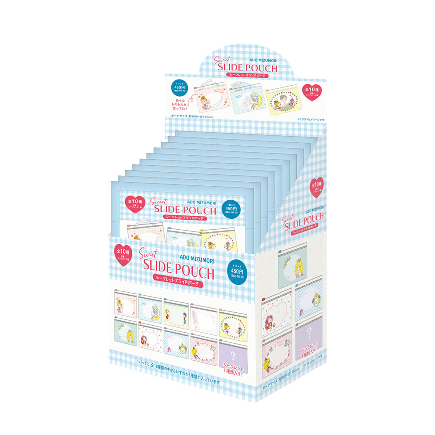 水森亜土 シークレットスライドポーチ - 画像3