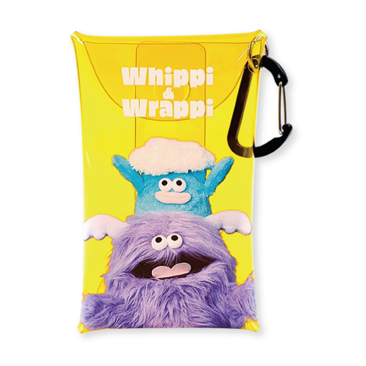 ホイッピ＆ラッピ クリアマルチケース S イエロー