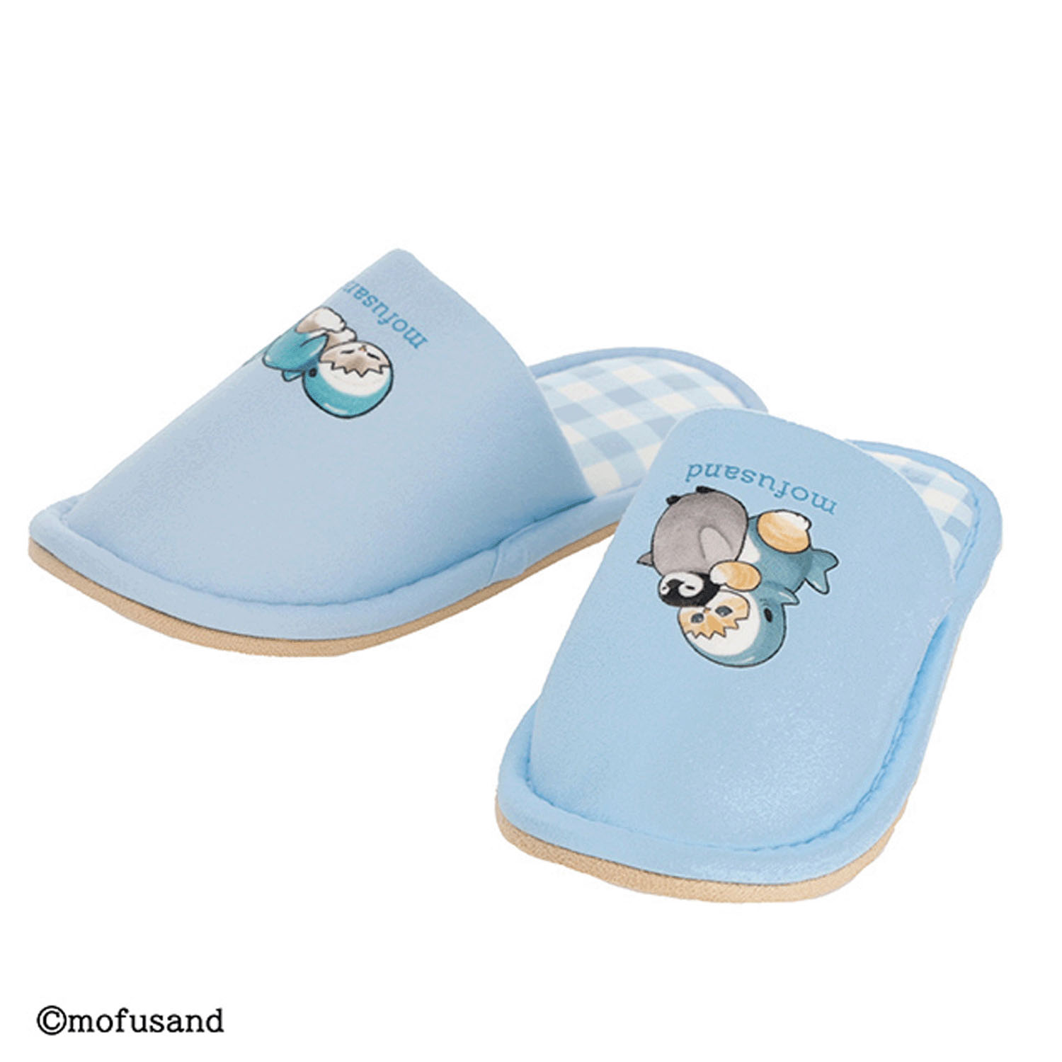 mofusand スリッパ サメにゃんといっしょ - 画像3