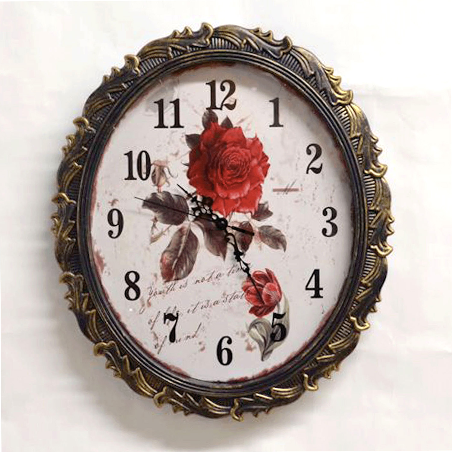 ローズ静音掛け時計【01番在庫限り】 - 画像4