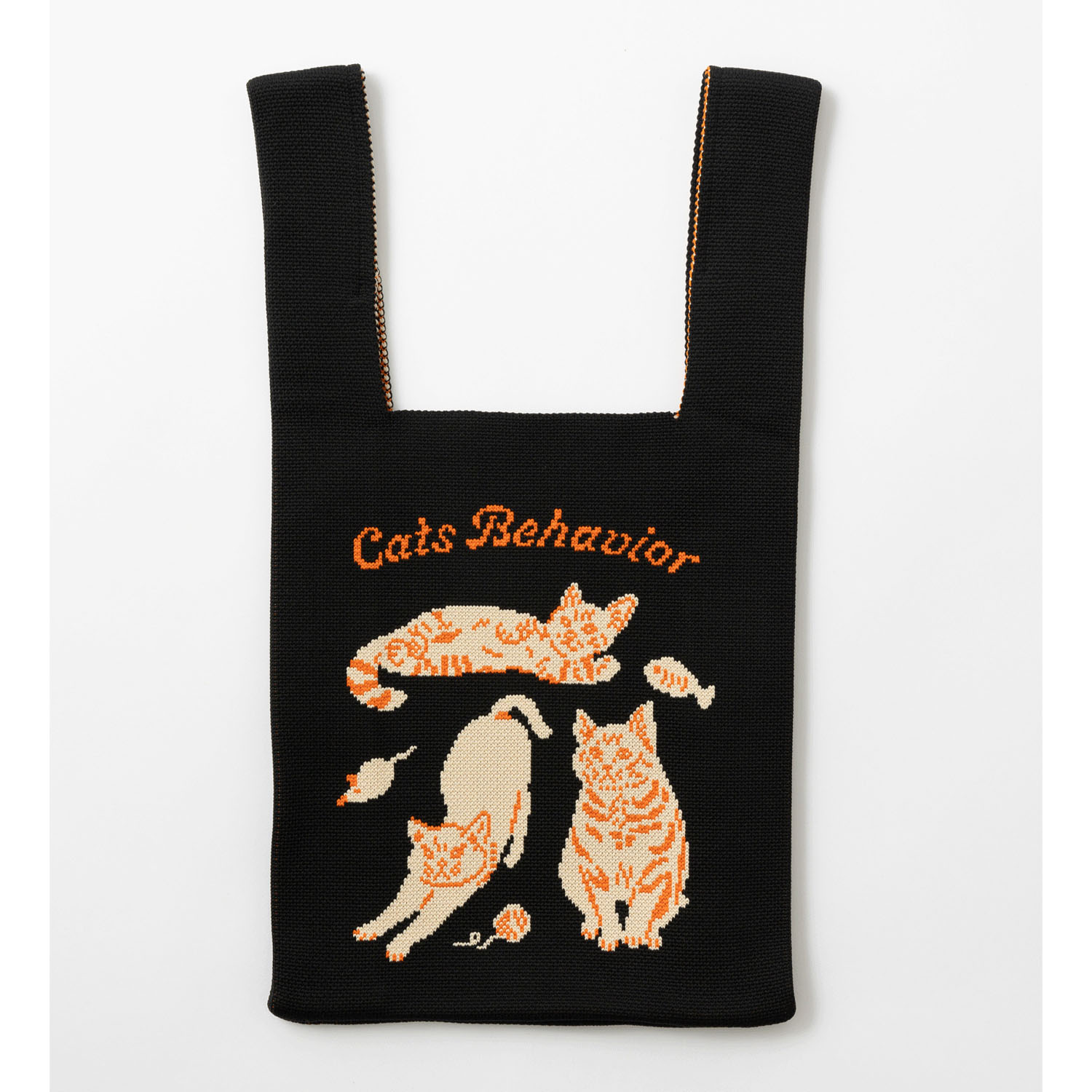 ニットトートバッグ 猫 - 画像17