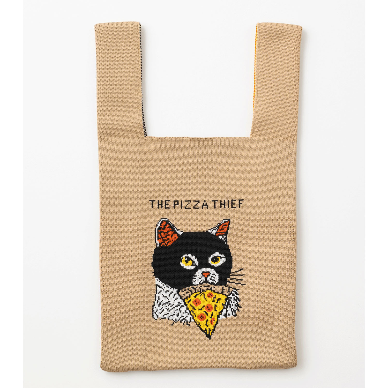 ニットトートバッグ 猫 - 画像3