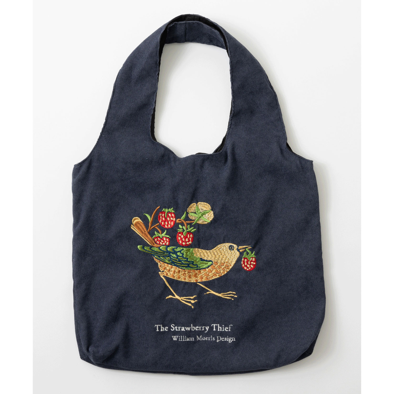 立体刺繍トートバッグ ウィリアム・モリス柄 - 画像2