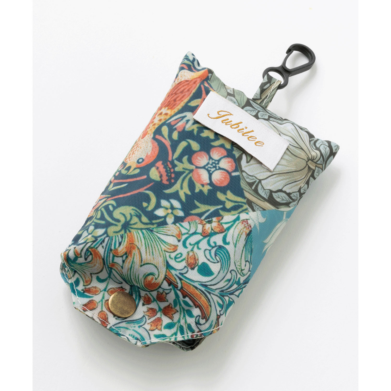 ウィリアムモリス柄 コンパクト収納 エコバッグ パッチワーク - 画像3