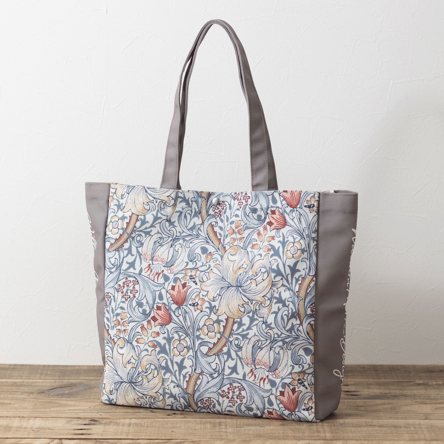 【在庫限り】ダクロン素材 マルシェトートバッグ ウィリアムモリス柄【03番メーカー終了】 - 画像4