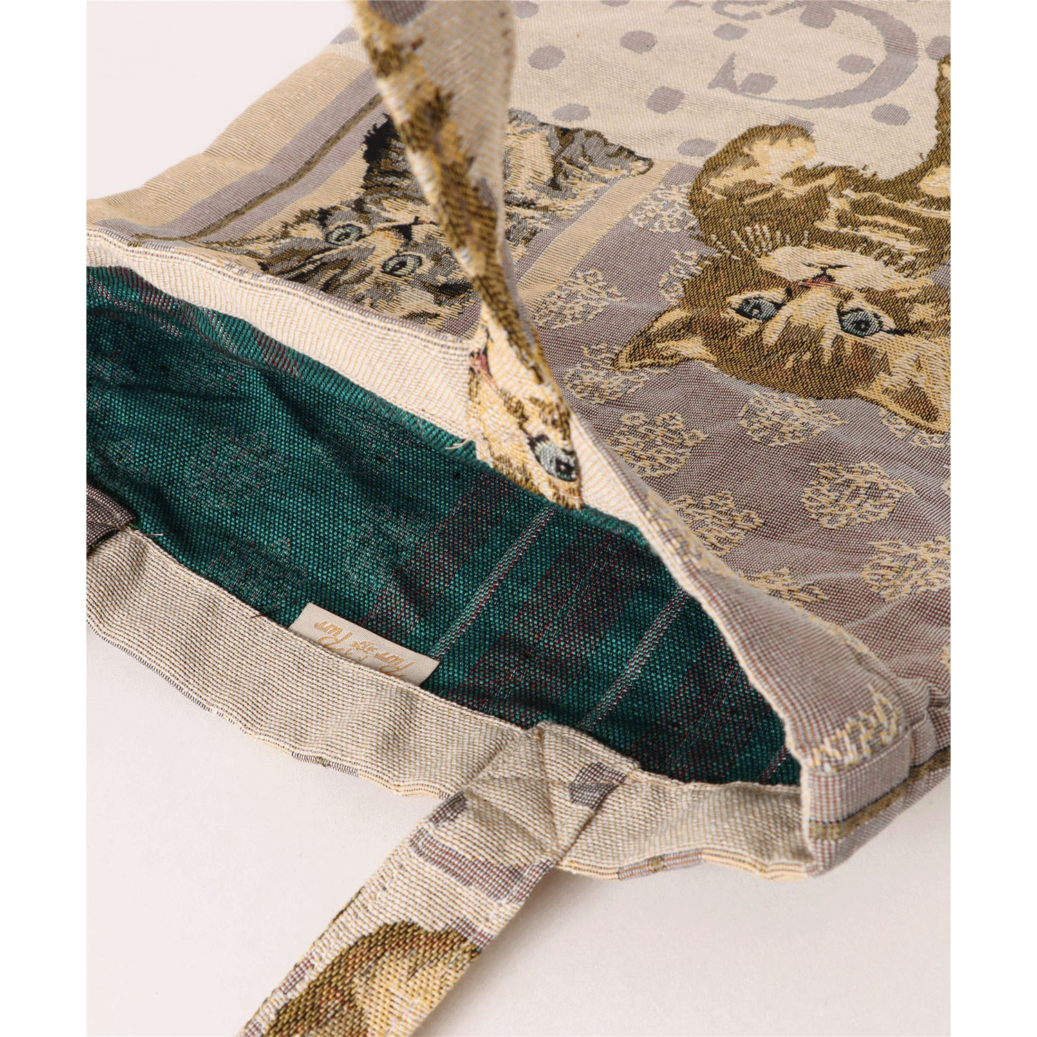 ジャガード織 猫柄トートバッグ【04番次回未定】 - 画像22