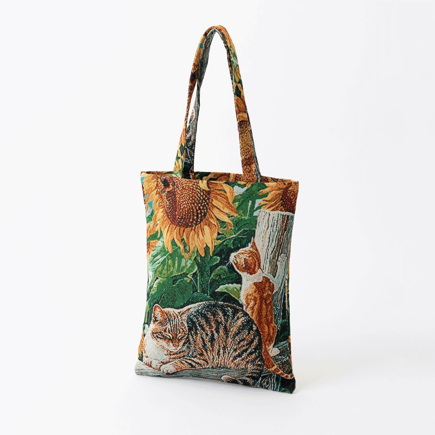 ジャガード織 猫柄トートバッグ【04番次回未定】 - 画像23