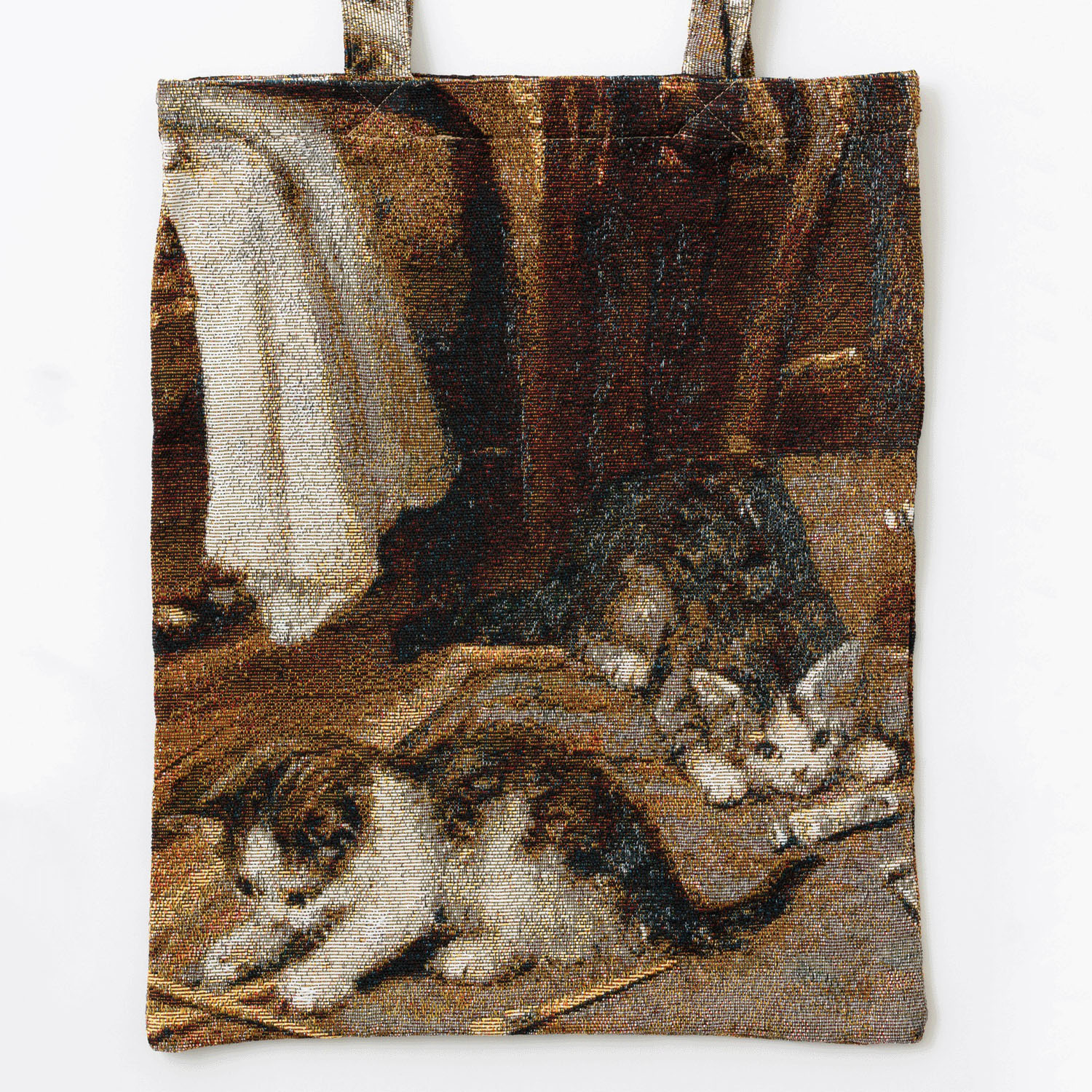 ジャガード織 猫柄トートバッグ【04番次回未定】 - 画像27