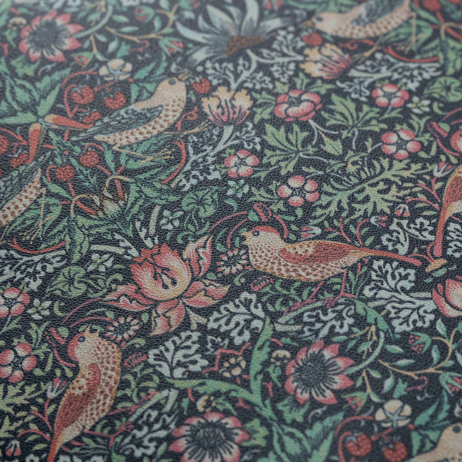 ウィリアムモリス柄 PUレザーミニショルダーバッグ サコッシュ - 画像8