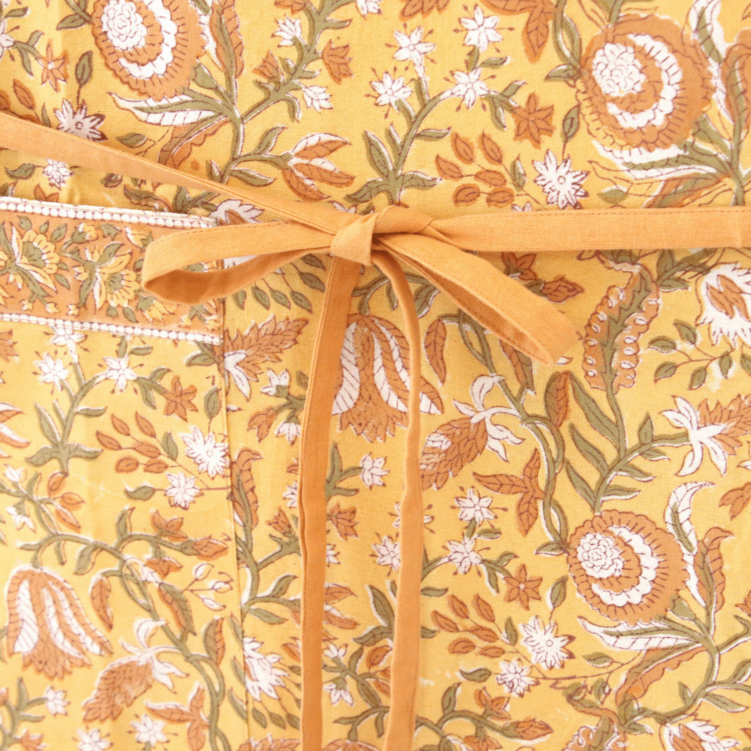 【在庫限り】エプロン カリーノブロックプリント - 画像8