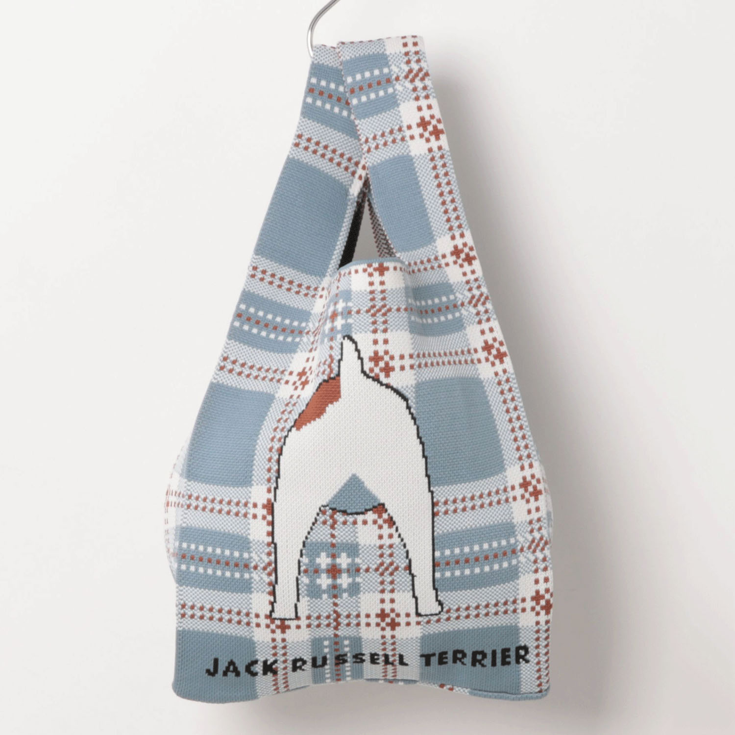 【在庫限り】ニットトートバッグ 犬 おしり デザイン マルシェバッグ - 画像9