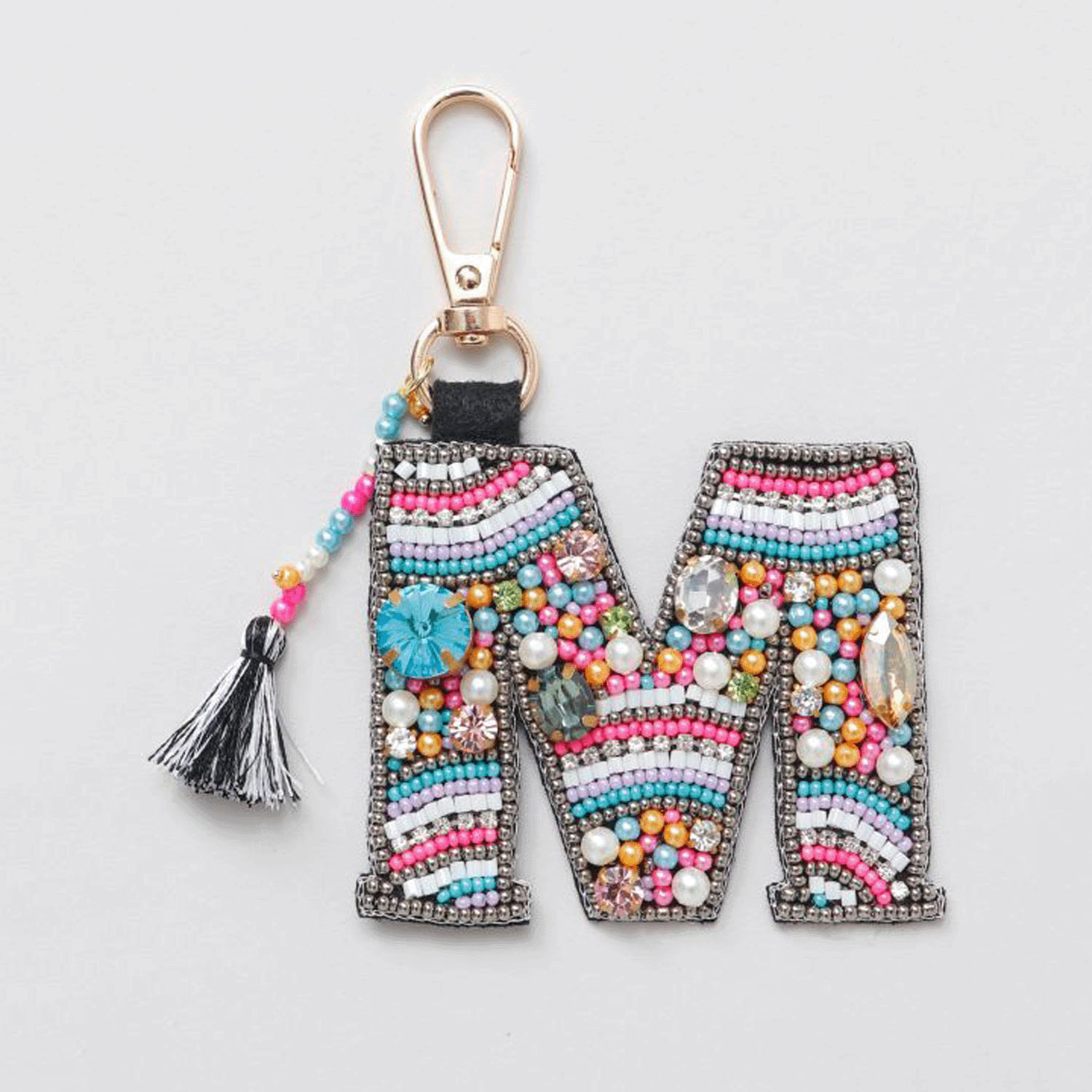 ビジュー イニシャルチャーム - 画像6