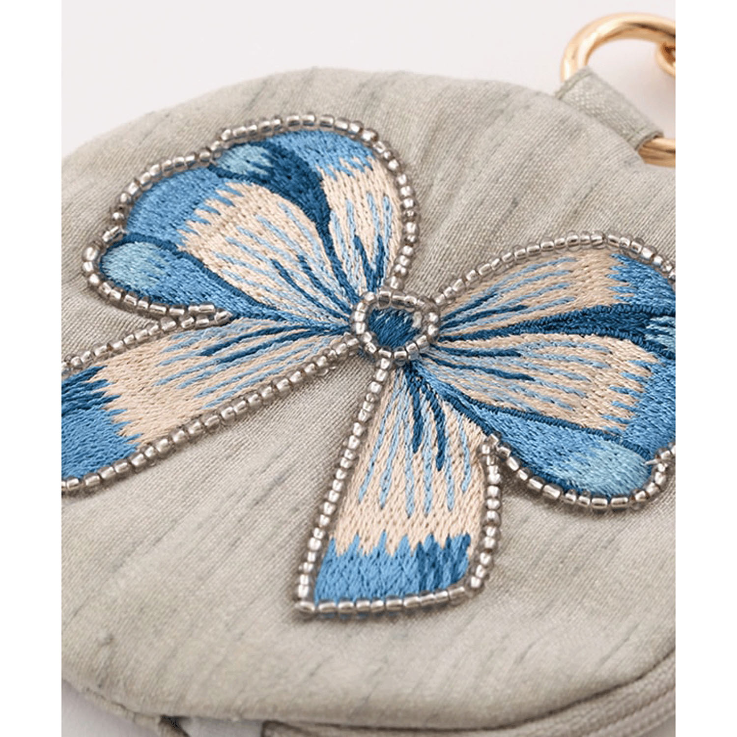 リボン刺繍キーポーチ - 画像7