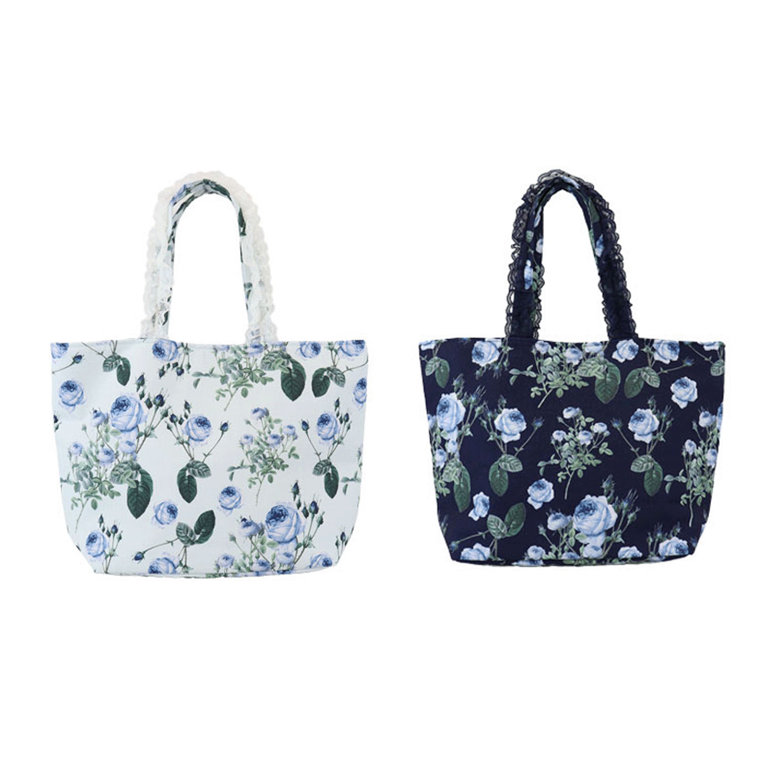 ルドゥーテ ブルーローズ  トートバッグ