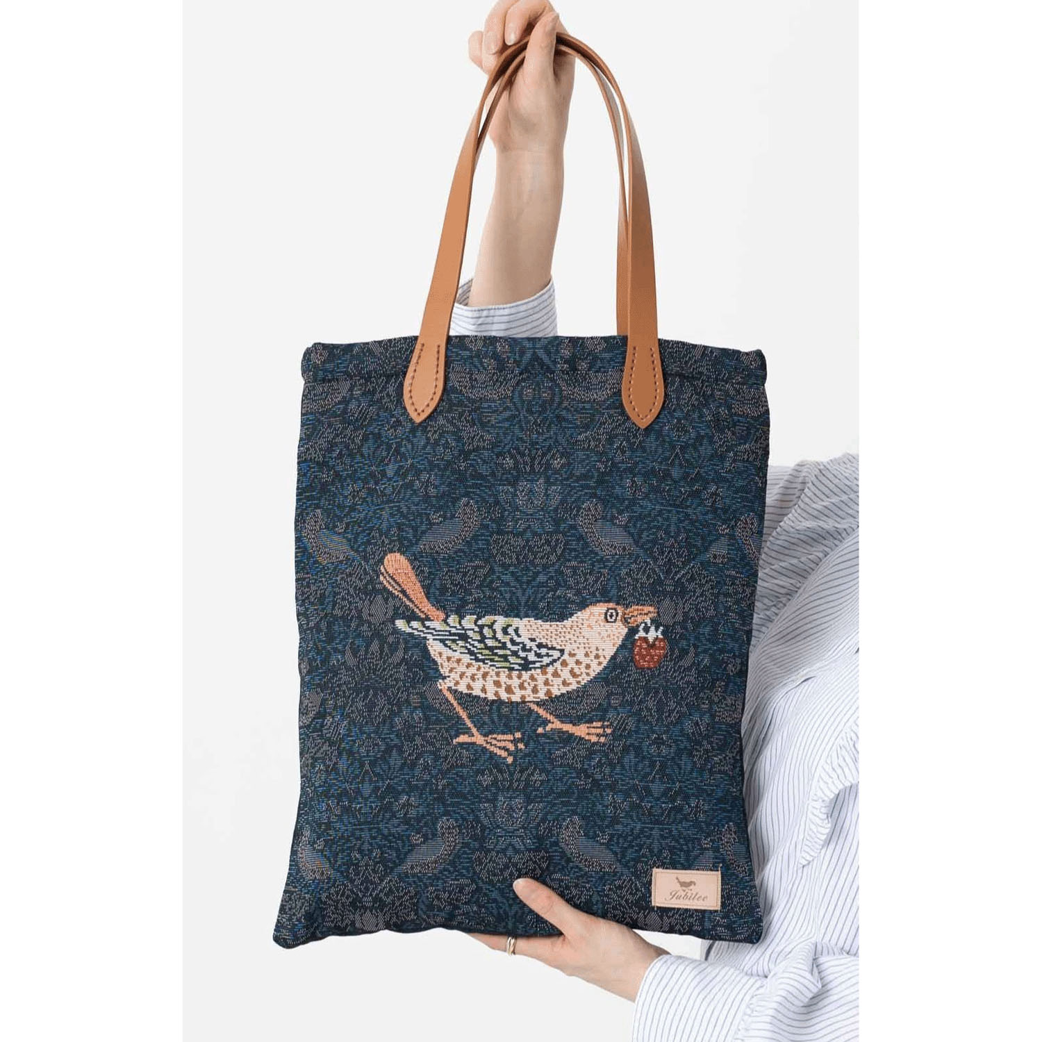 ウイリアム・モリス柄 ジャカード織 トートバッグ - 画像25