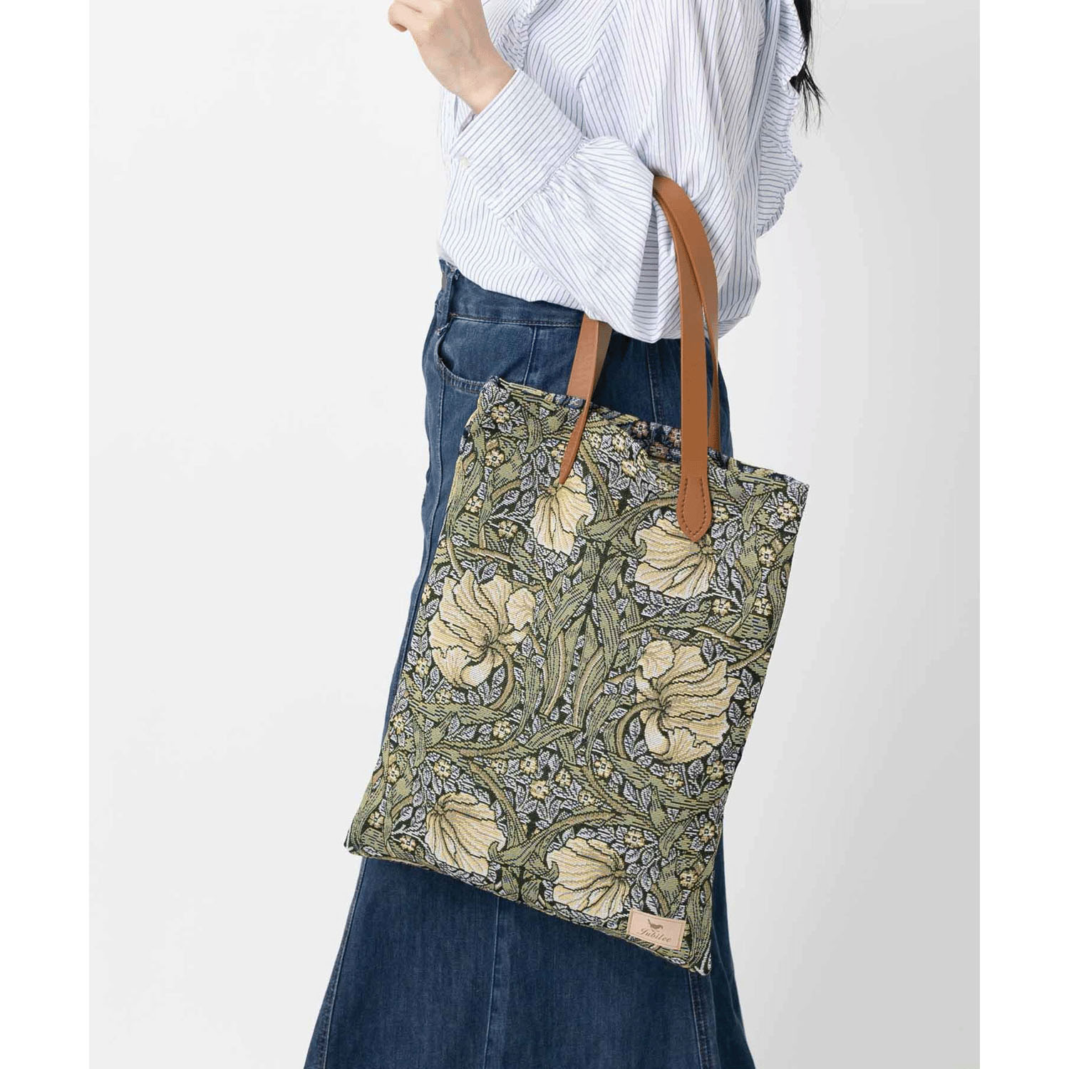 ウイリアム・モリス柄 ジャカード織 トートバッグ - 画像38