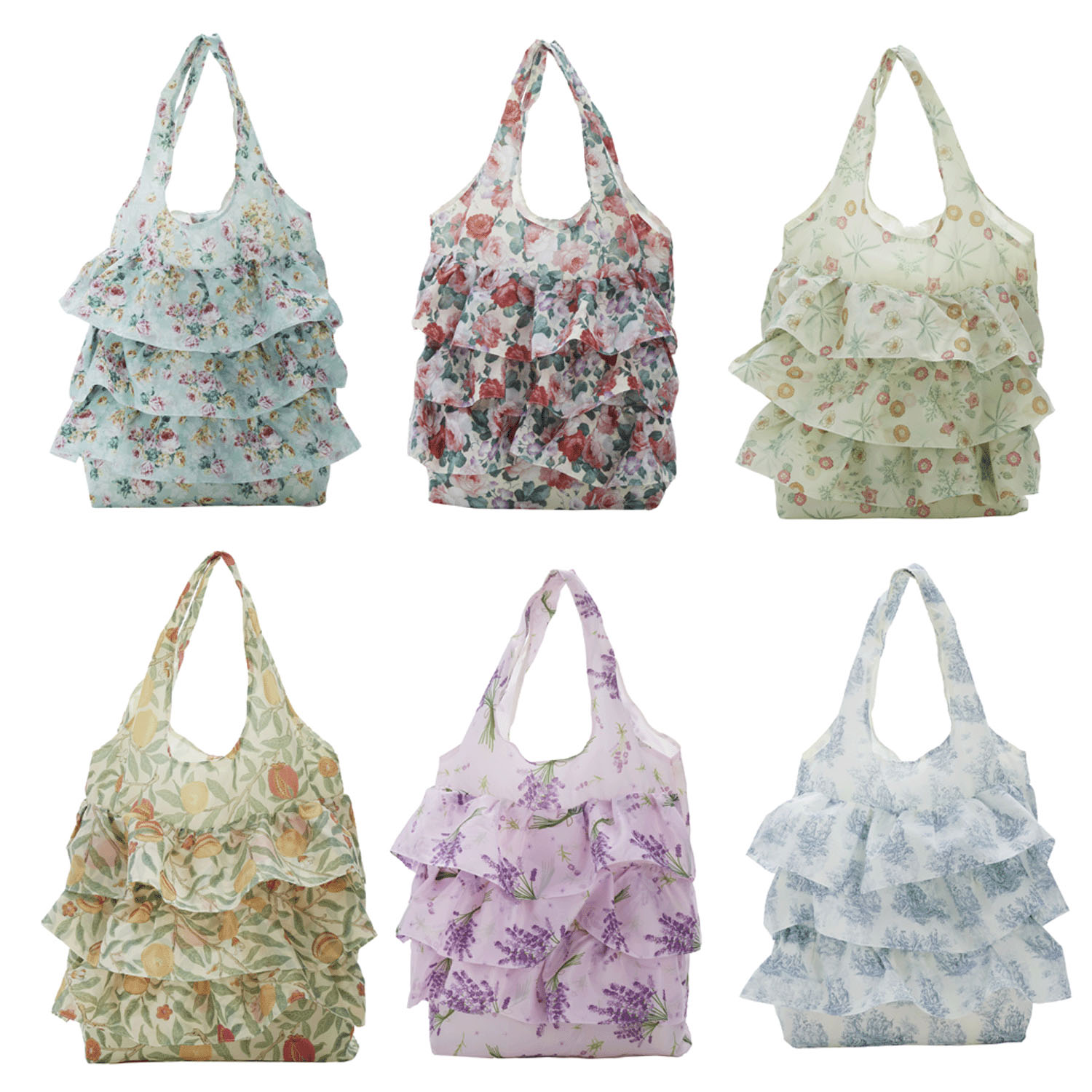 フリルエコバッグマチ3